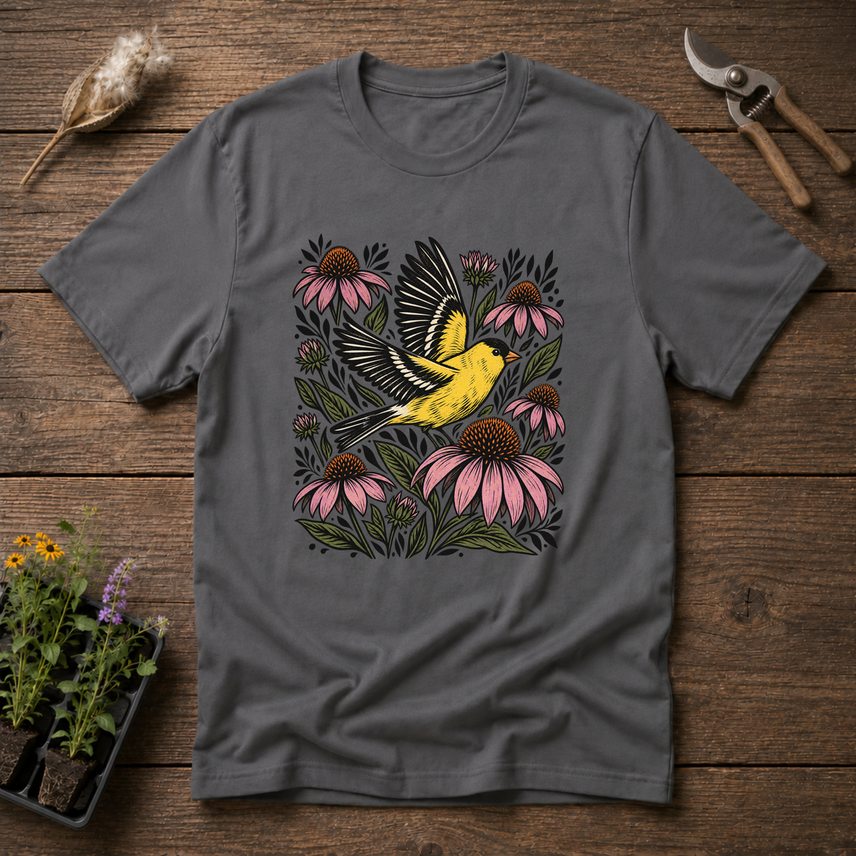 Goldfinch Meadow T-Shirt
