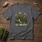 Self-Employed Yard T-Shirt in Charcoal