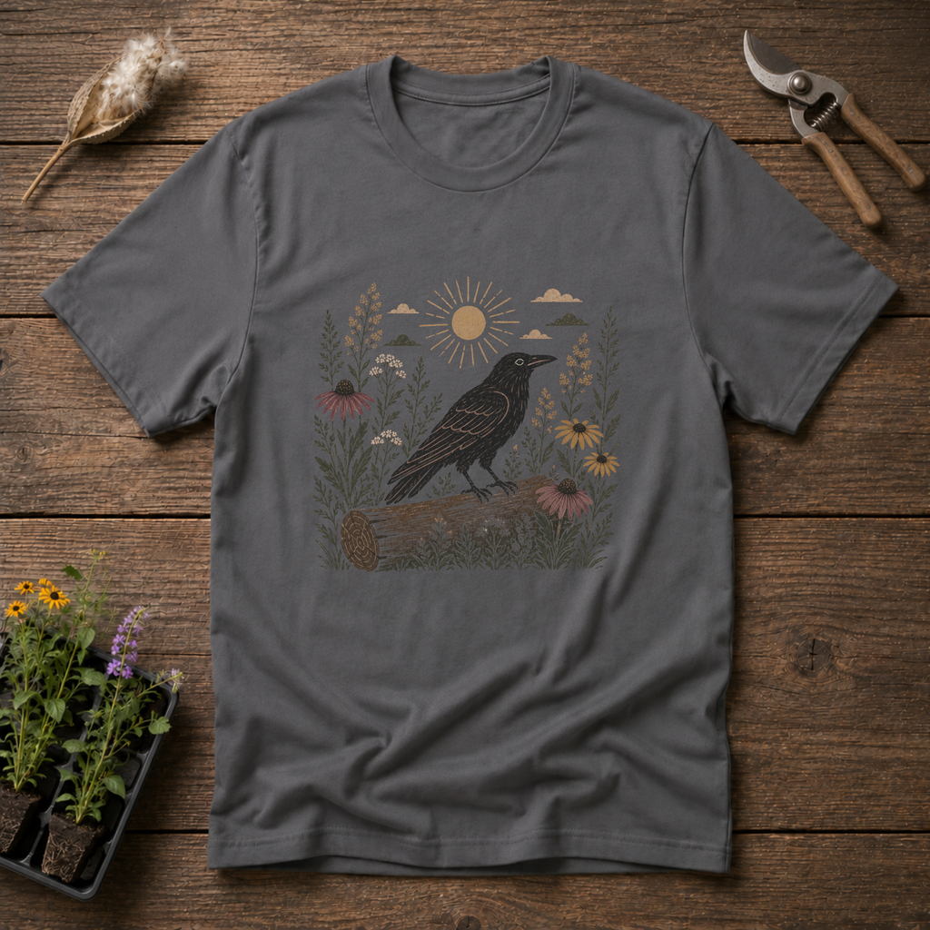 Rustic Crow Meadow T-Shirt