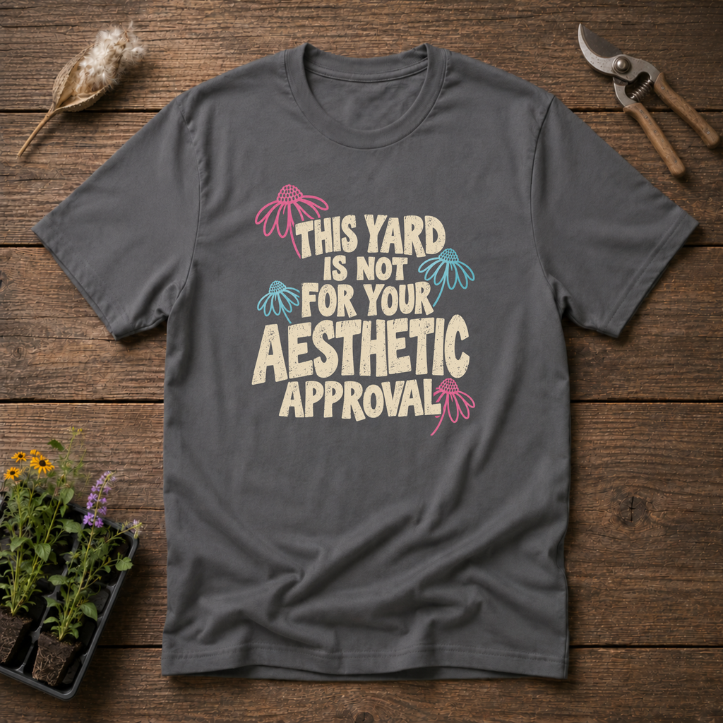 Wild Over Aesthetics T-Shirt in Charcoal
