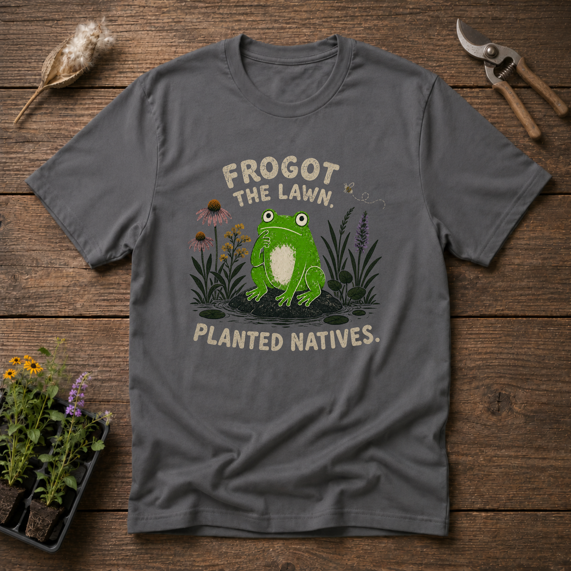 Frogot The Lawn T-Shirt