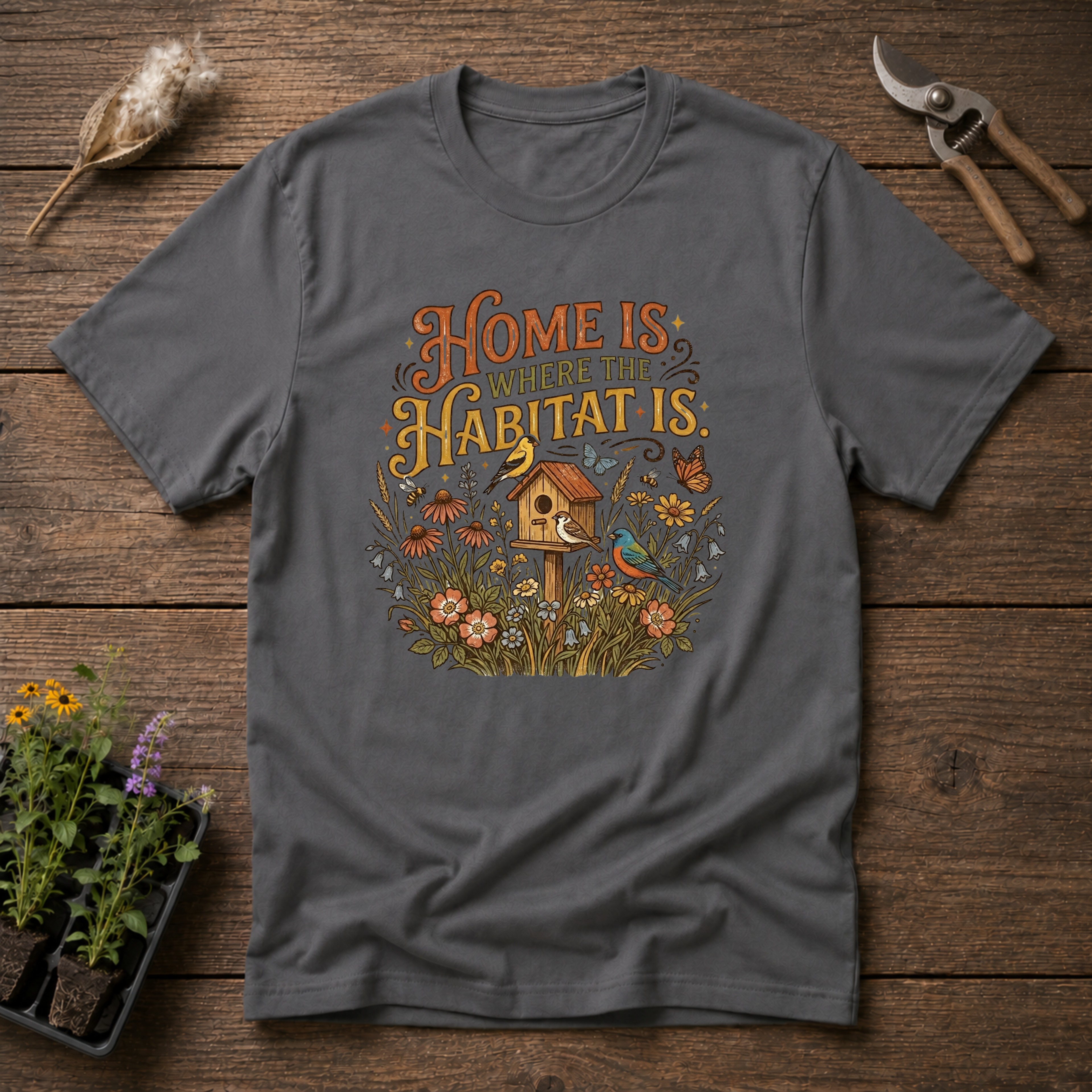 Home Is Where The Habitat Is T-Shirt