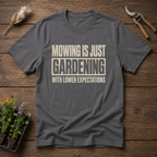 Lower Expectations T-Shirt in Charcoal