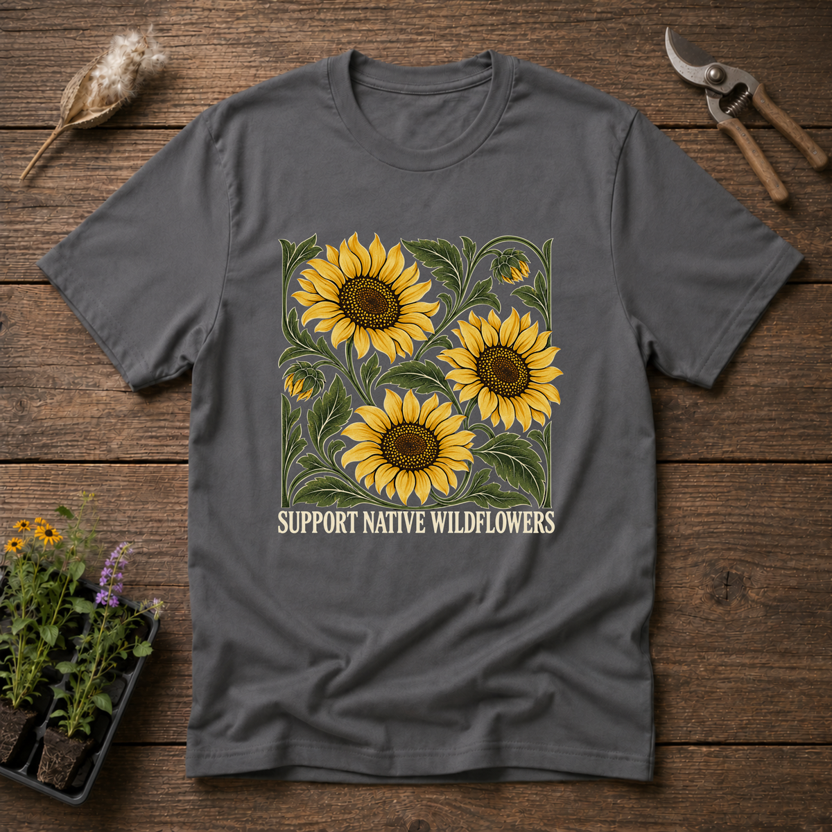 Support Native Wildflowers T-Shirt