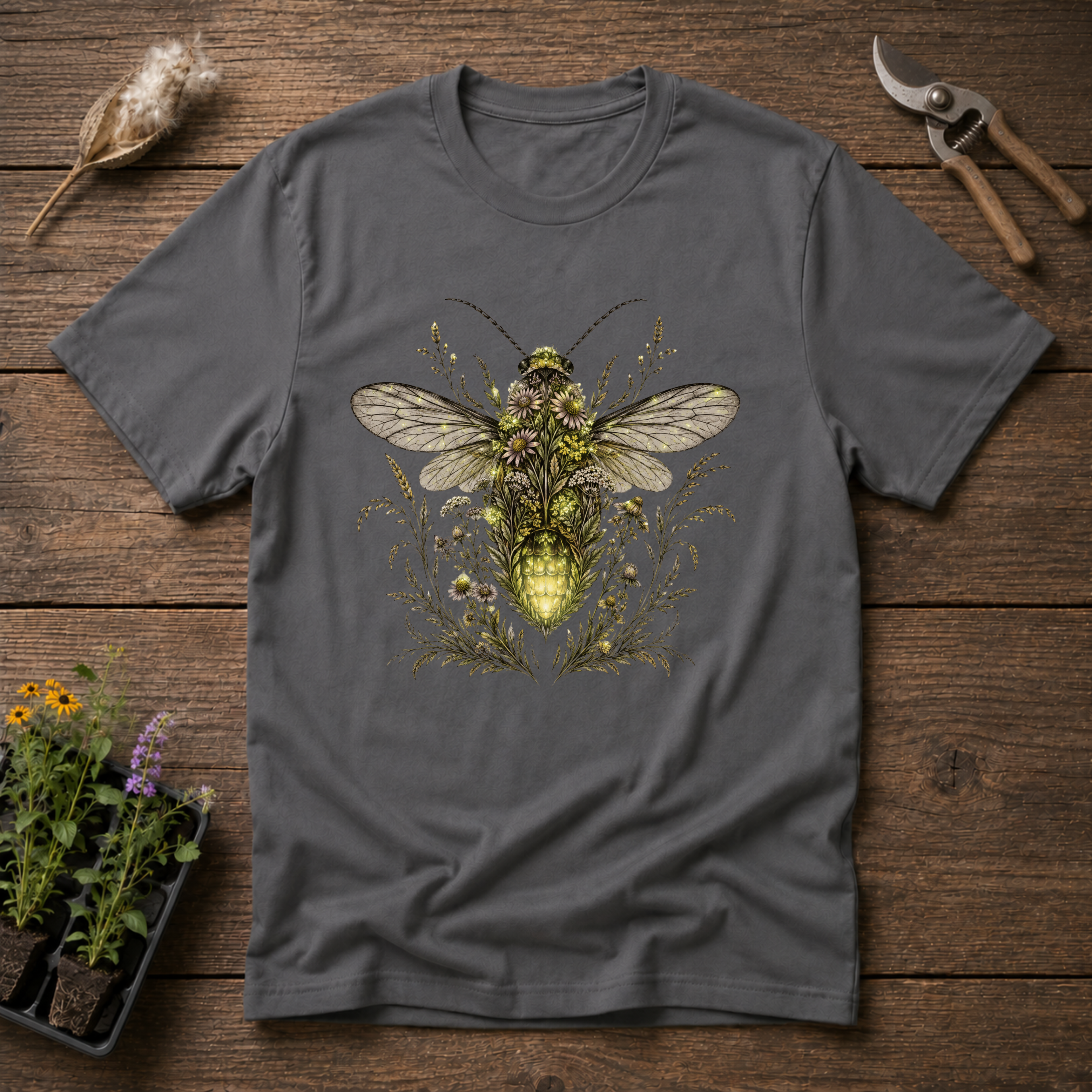 Botanical Firefly T-Shirt