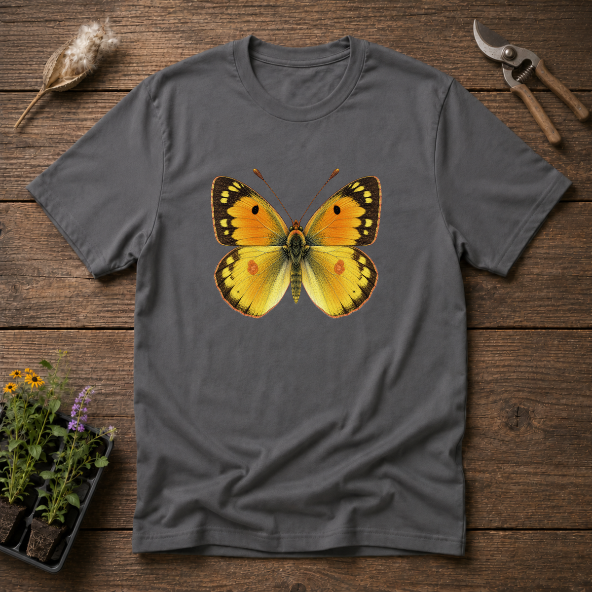 Orange Sulphur Butterfly T-Shirt