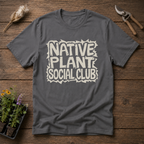 Native Plant Club T-Shirt in Charcoal