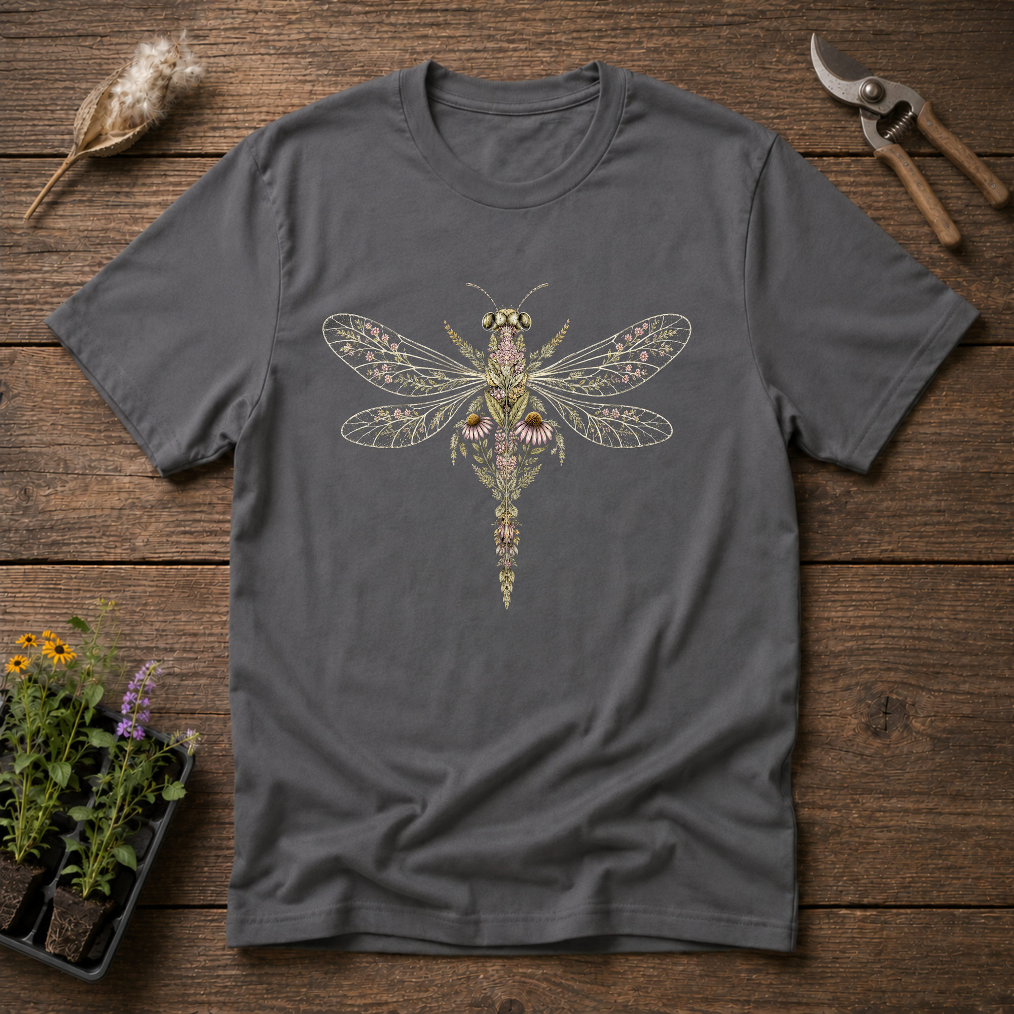Botanical Dragonfly T-Shirt