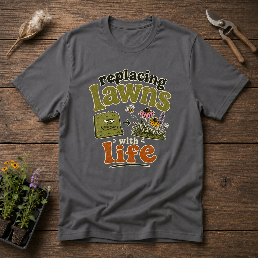 Replacing Lawns With Life T-Shirt