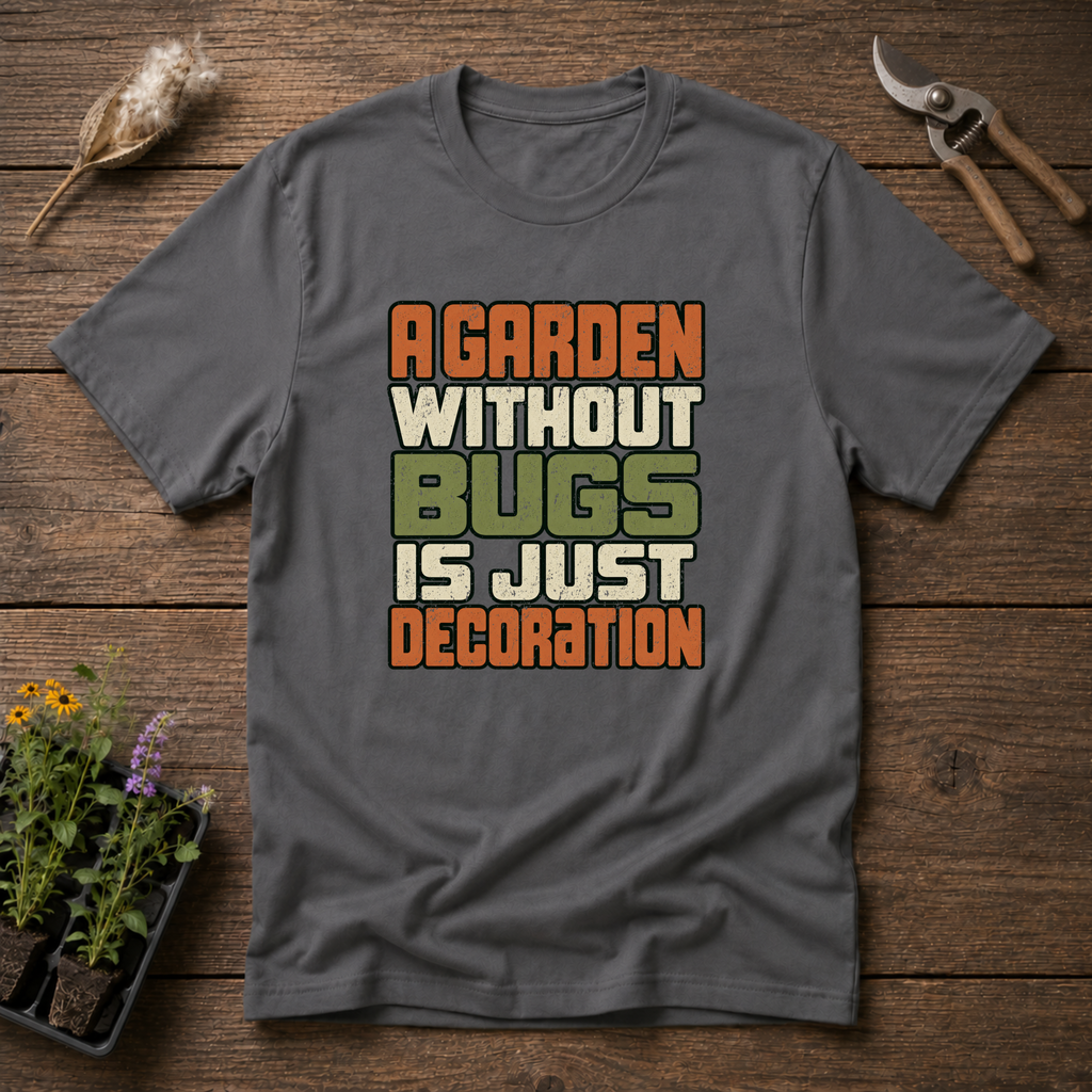 Garden Needs Bugs T-Shirt