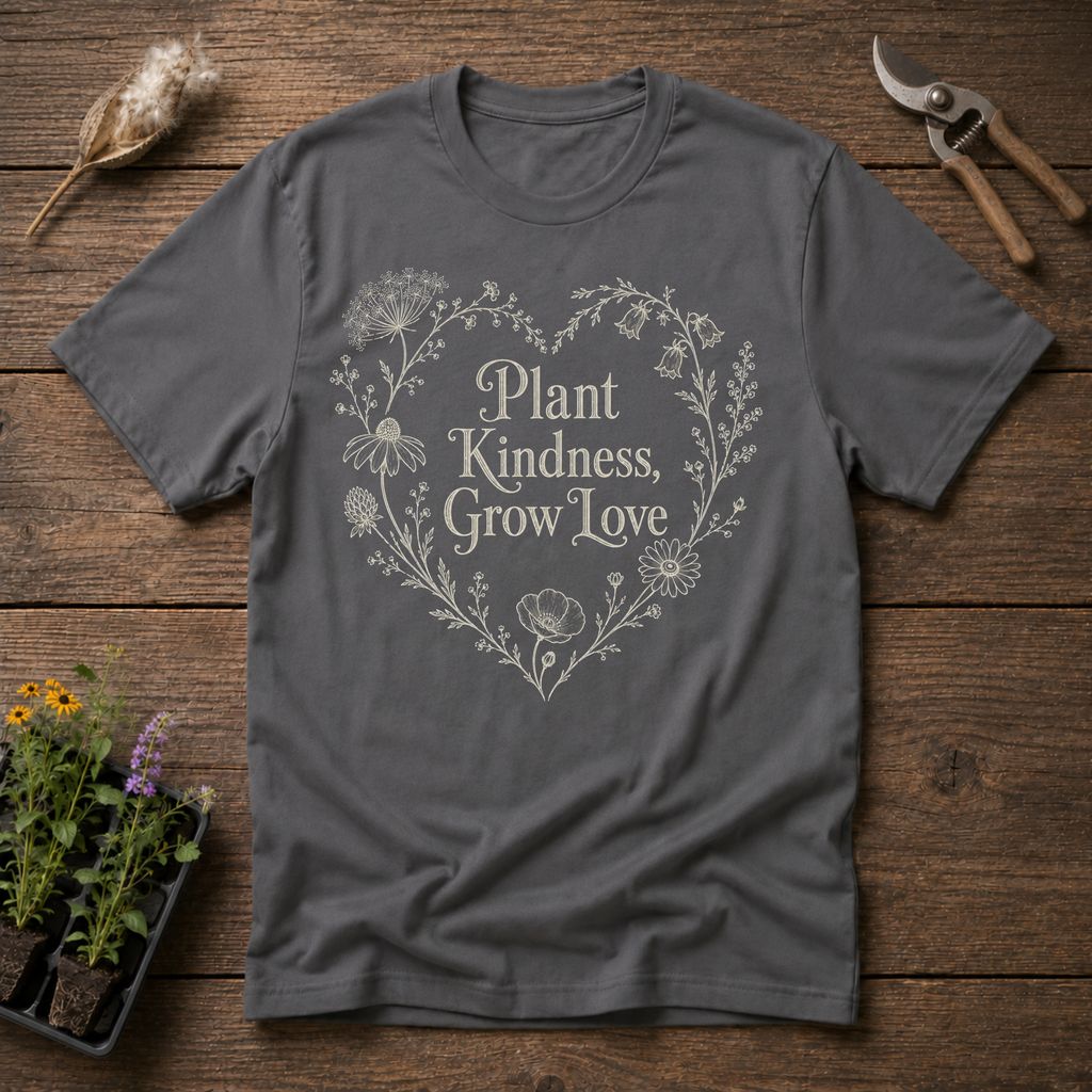 Plant Kindness Grow Love T-Shirt