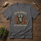 Respect My Chaos T-Shirt in Charcoal