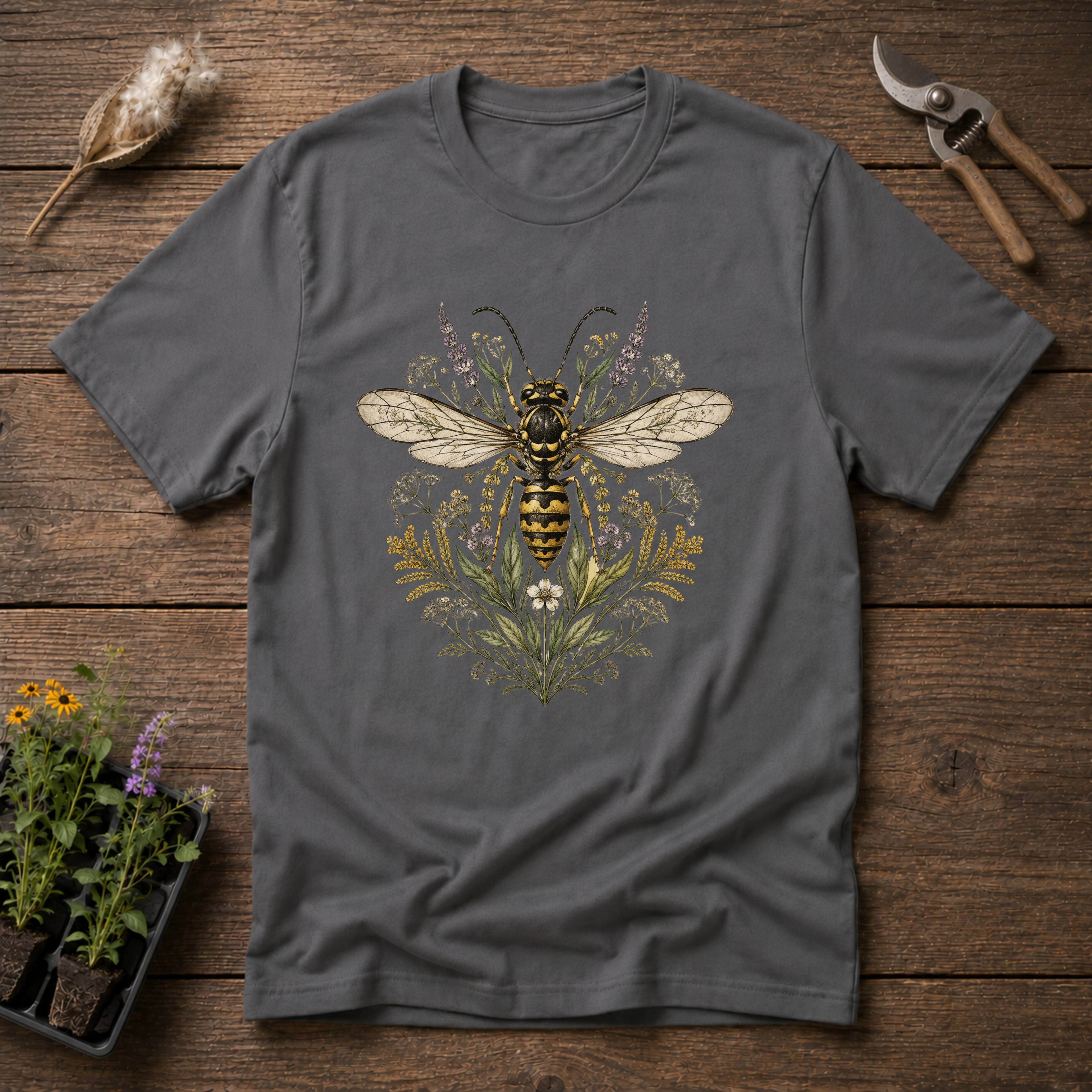 Botanical Wasp T-Shirt