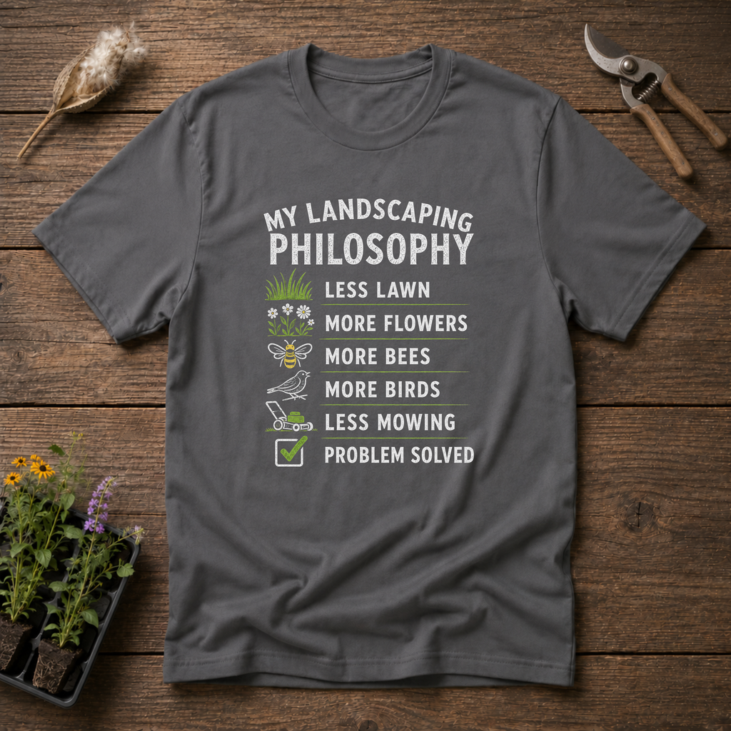My Landscaping Is My Philosophy T-Shirt