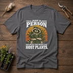 Host Plant Hoarder T-Shirt in Charcoal