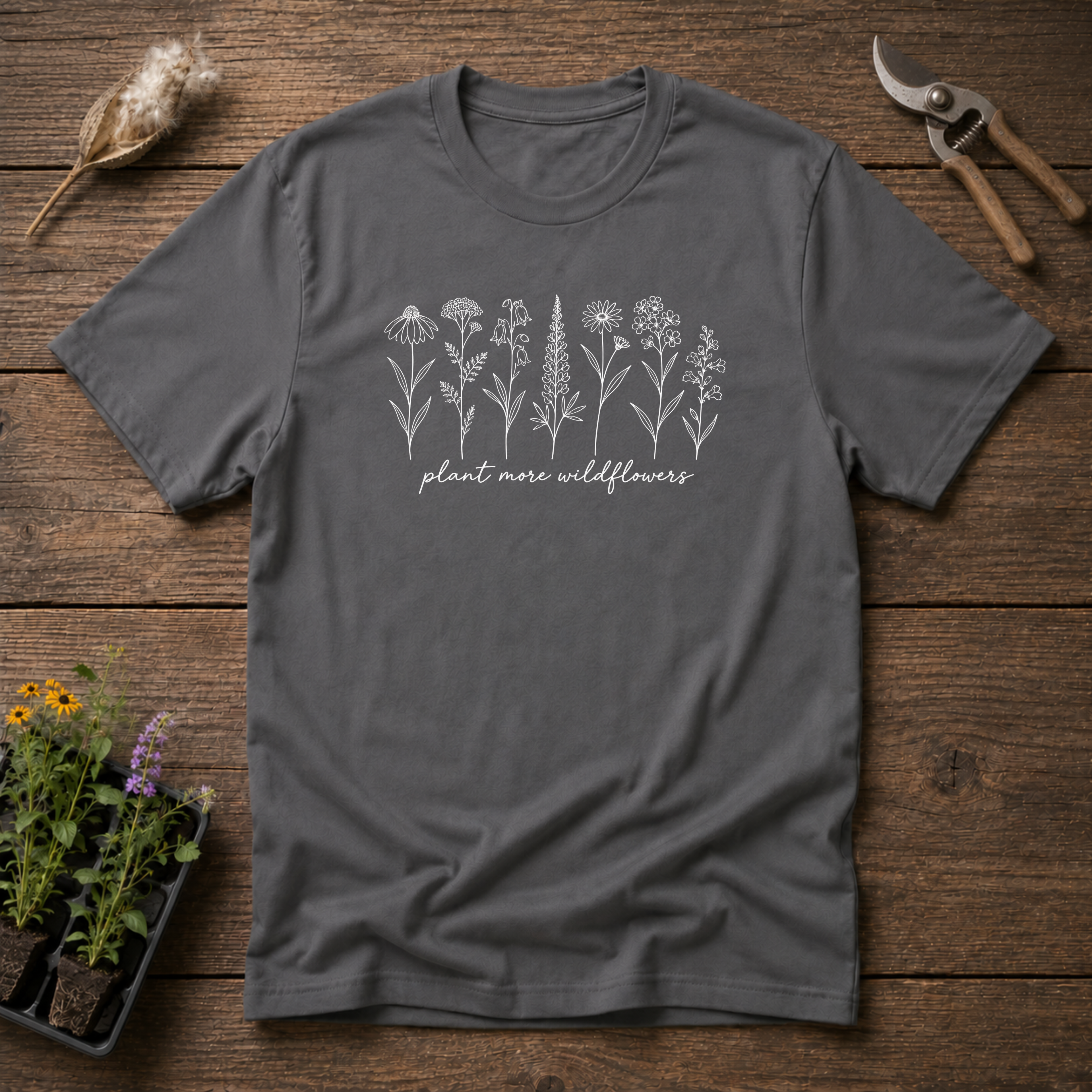 Plant More Wildflowers T-Shirt