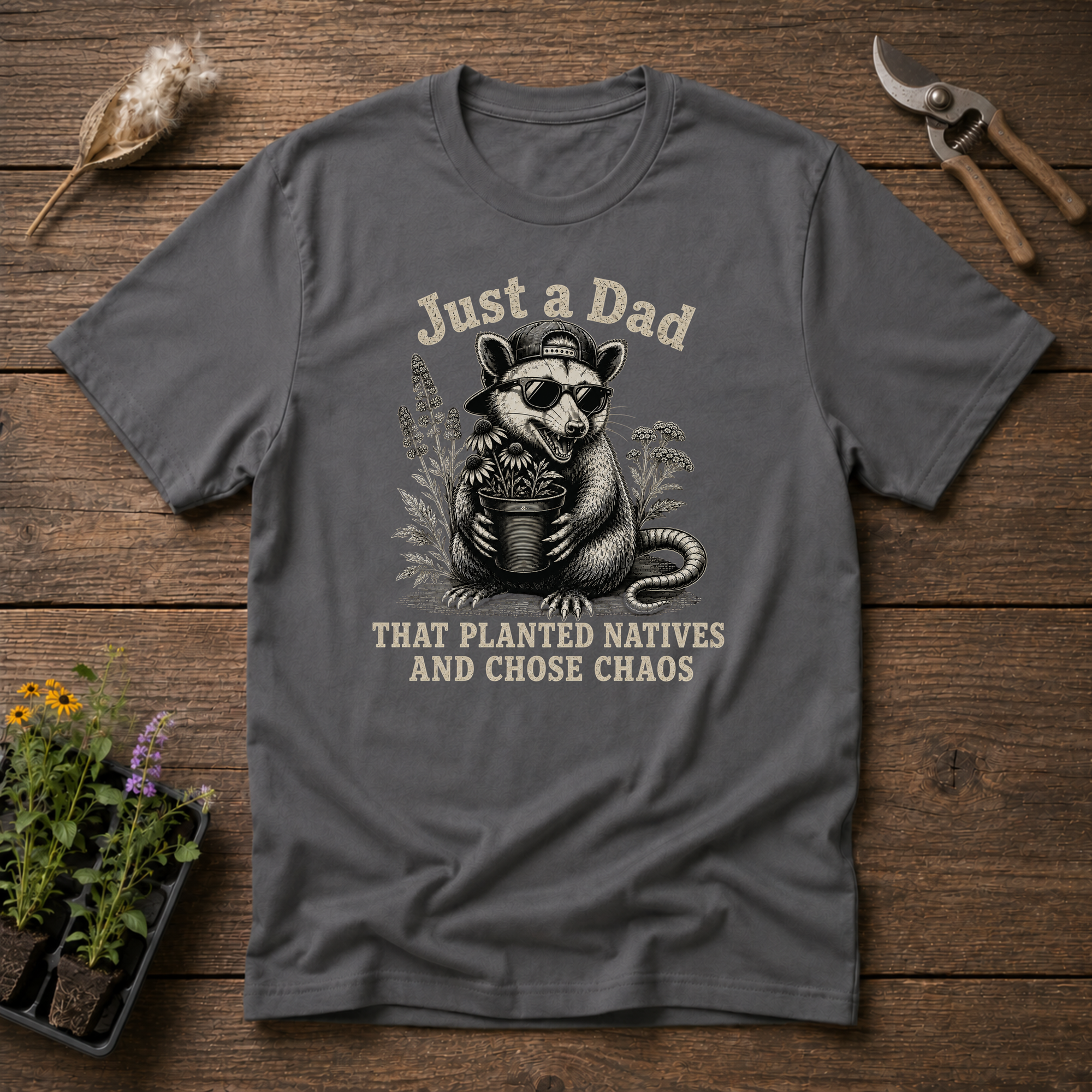 Native Plant Dad T-Shirt