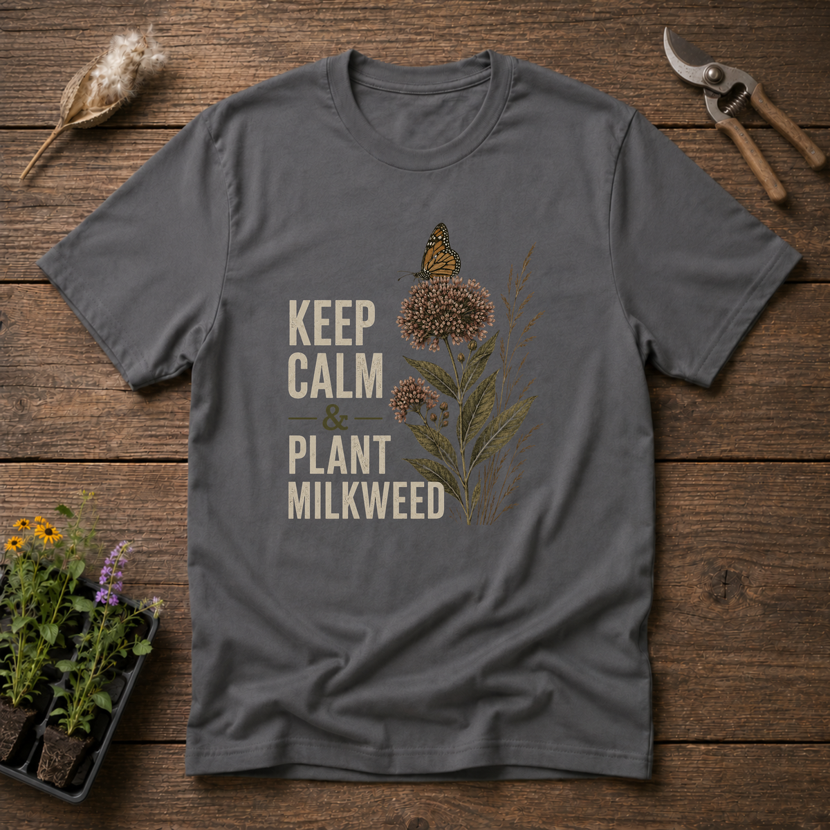Keep Planting Milkweed T-Shirt