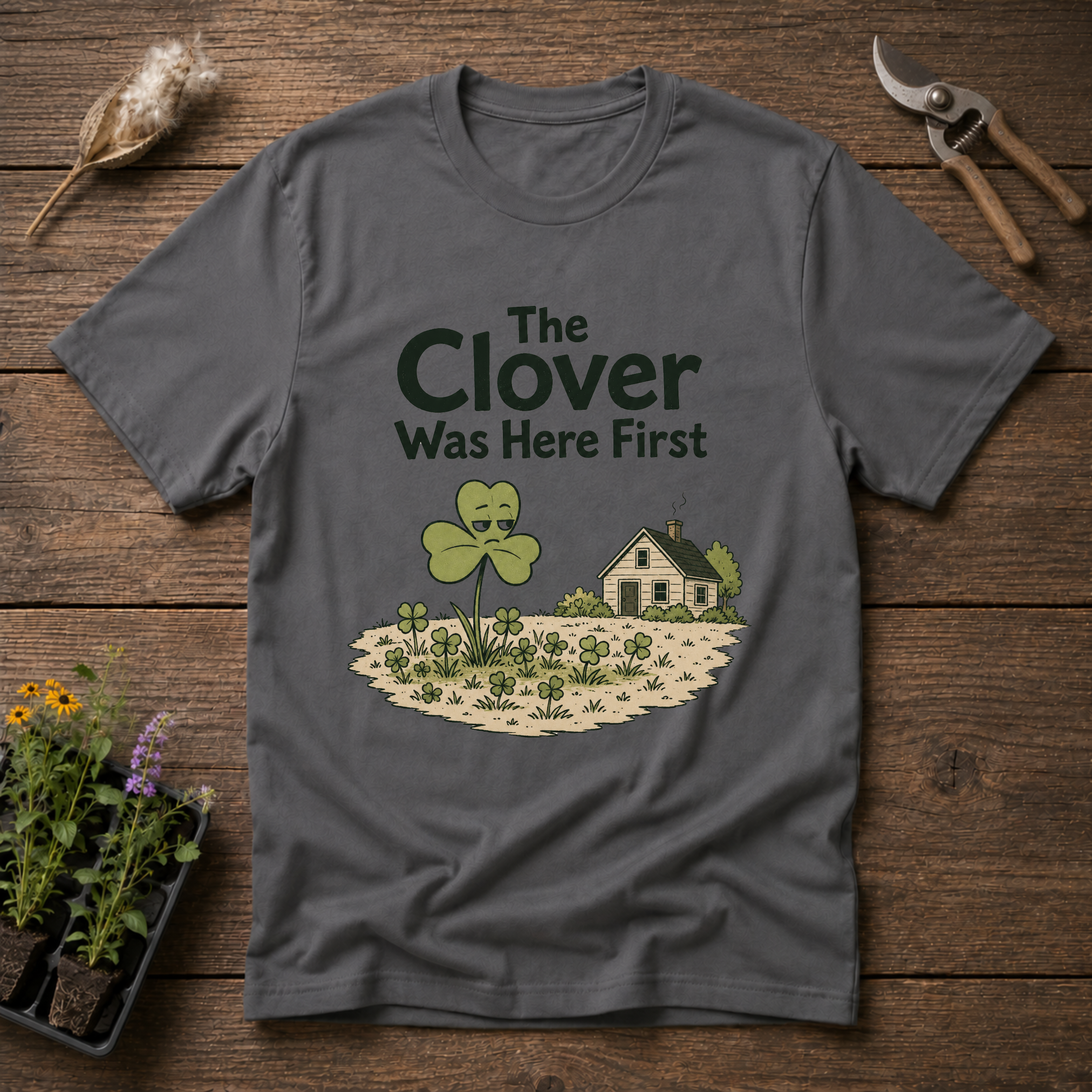 The Clover Was Here First T-Shirt