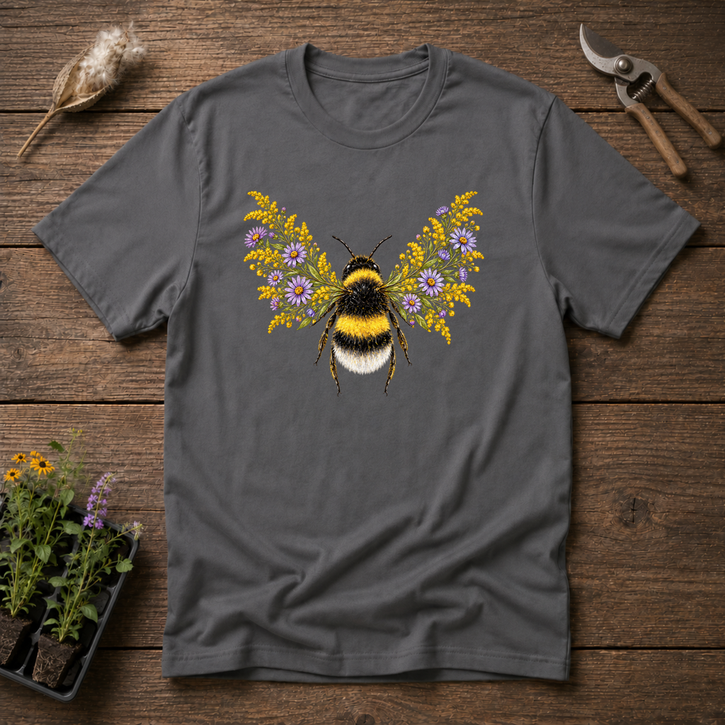 Floral Bumblebee T-Shirt