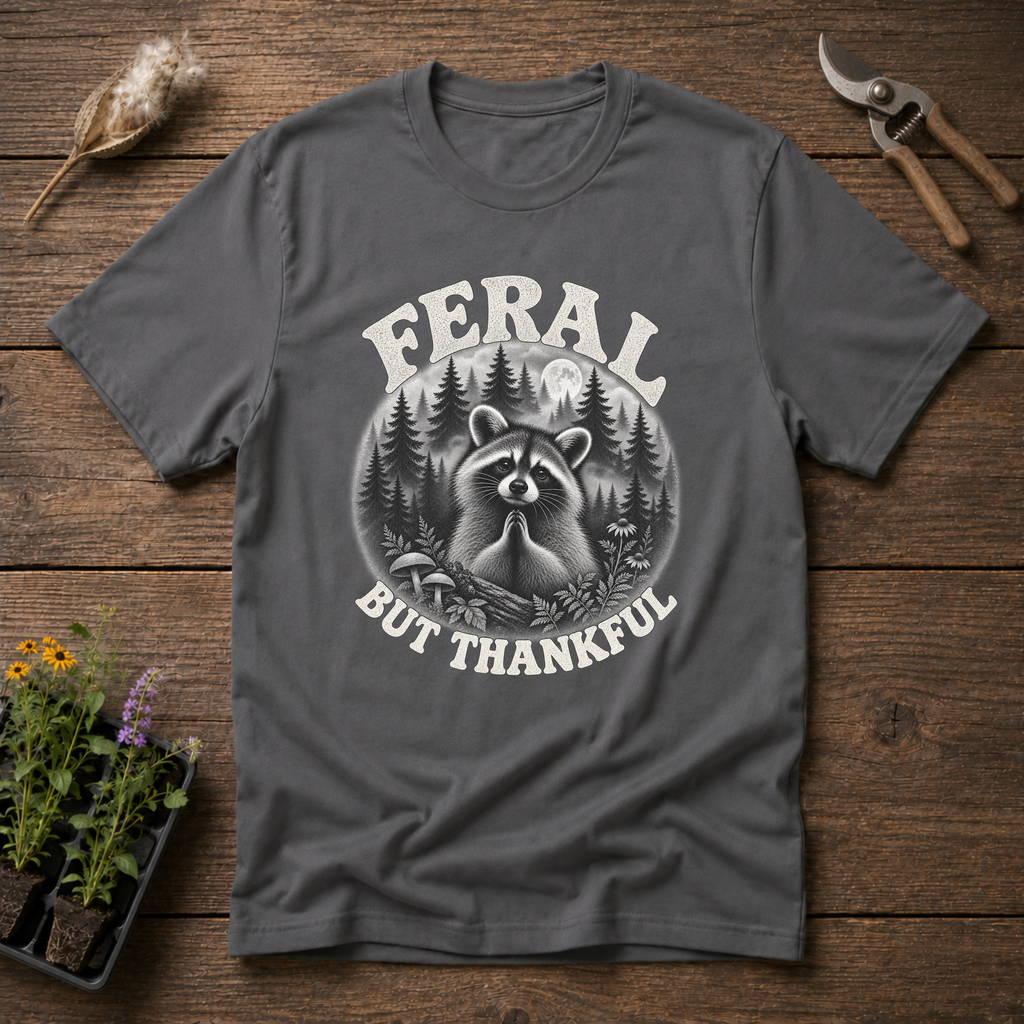 Feral But Thankful T-Shirt
