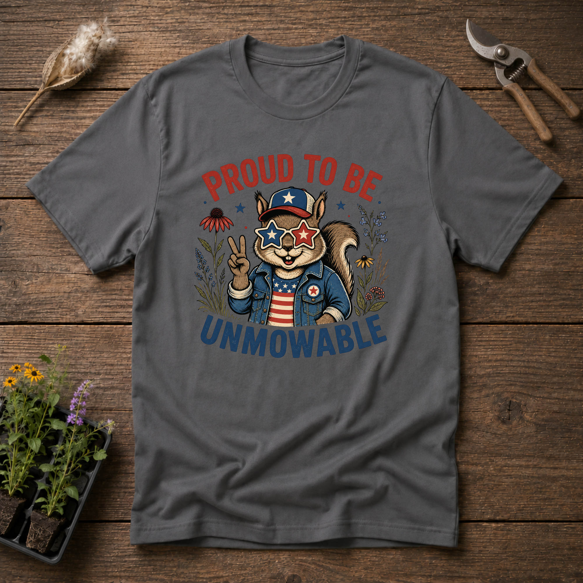 Proudly Unmowable T-Shirt