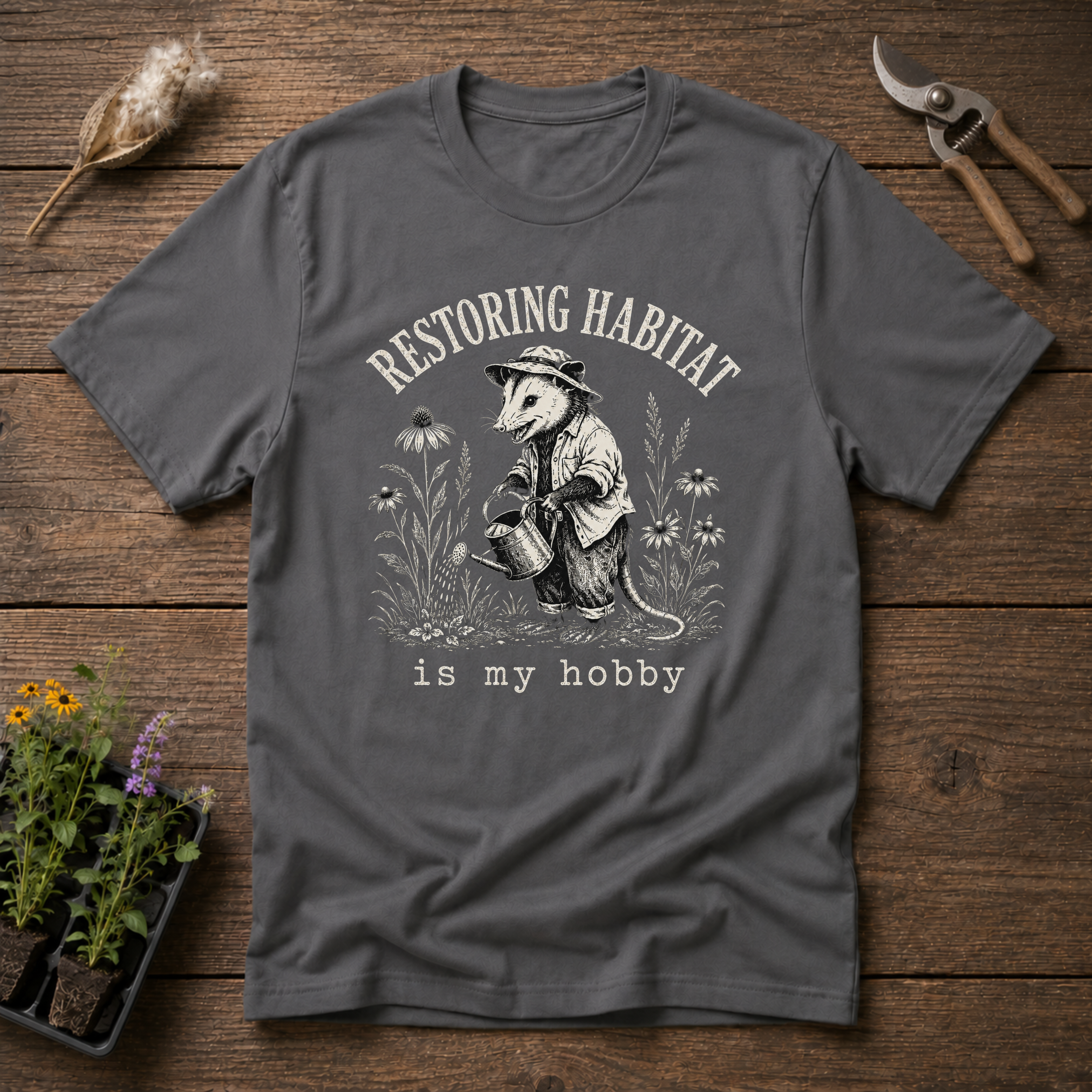 Restoring Habitat Is My Hobby T-Shirt