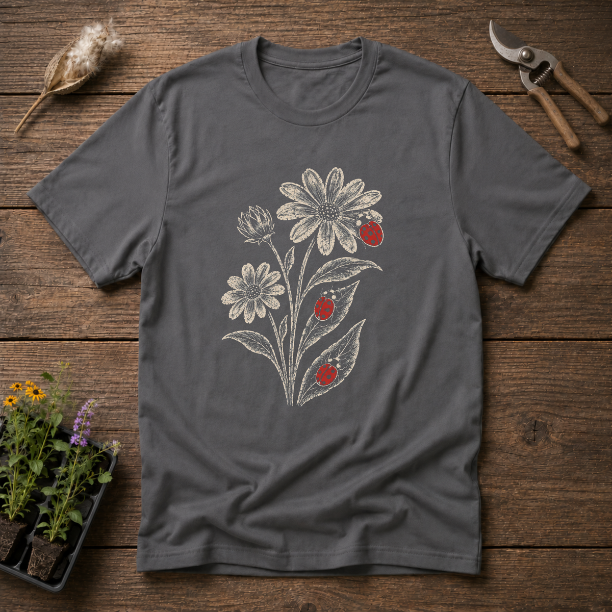 Ladybugs & Daisies T-Shirt