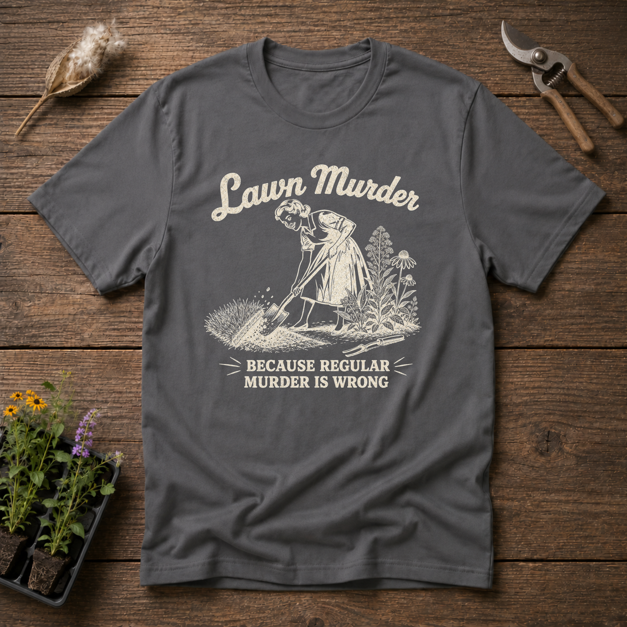 Lawn Murder T-Shirt