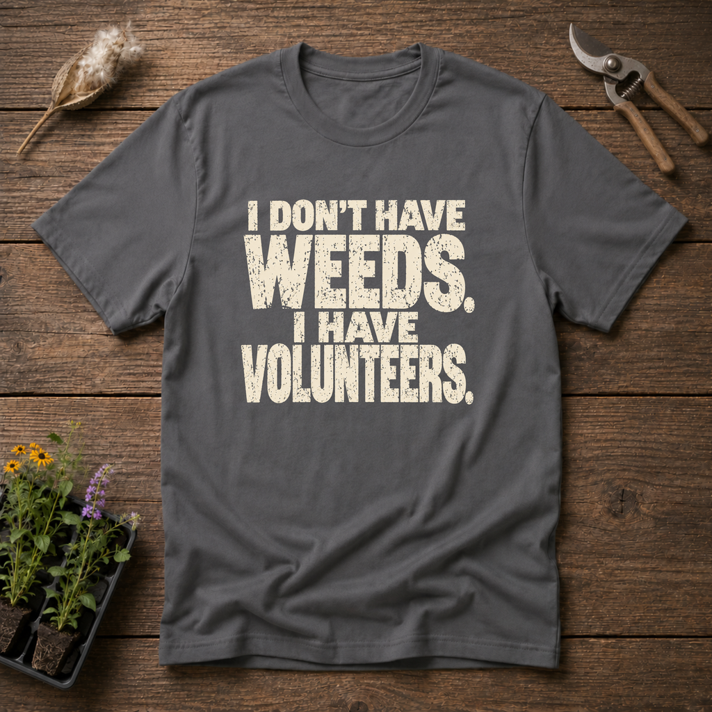 Volunteer Garden T-Shirt in Charcoal
