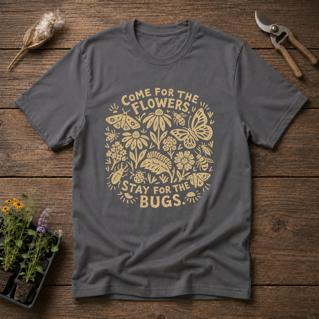 Flowers & Bugs T-Shirt