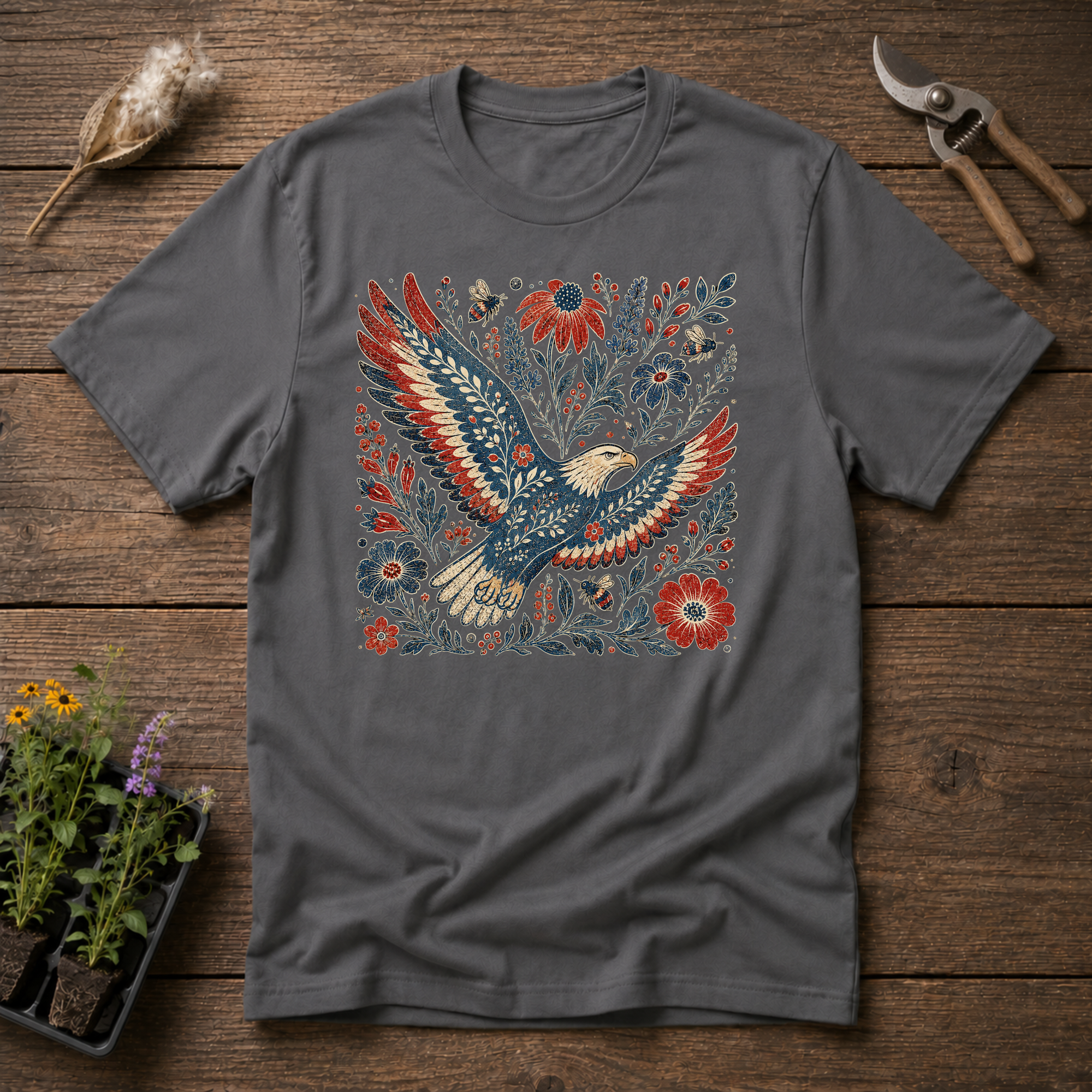 Patriotic Eagle T-Shirt