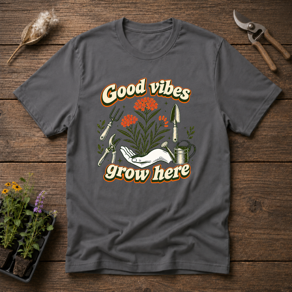 Good Vibes Grow Here T-Shirt