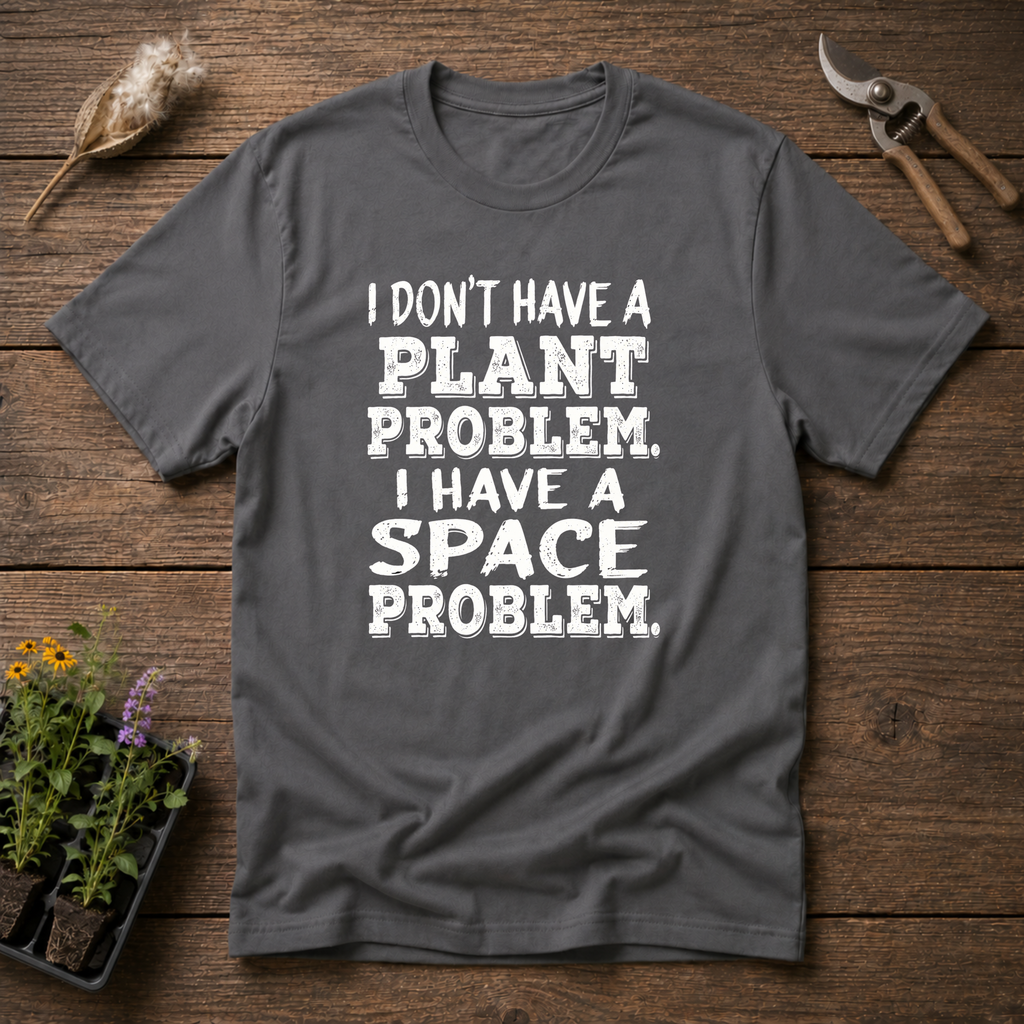 Space Problem T-Shirt in Charcoal