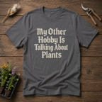 Talking About Plants T-Shirt in Charcoal