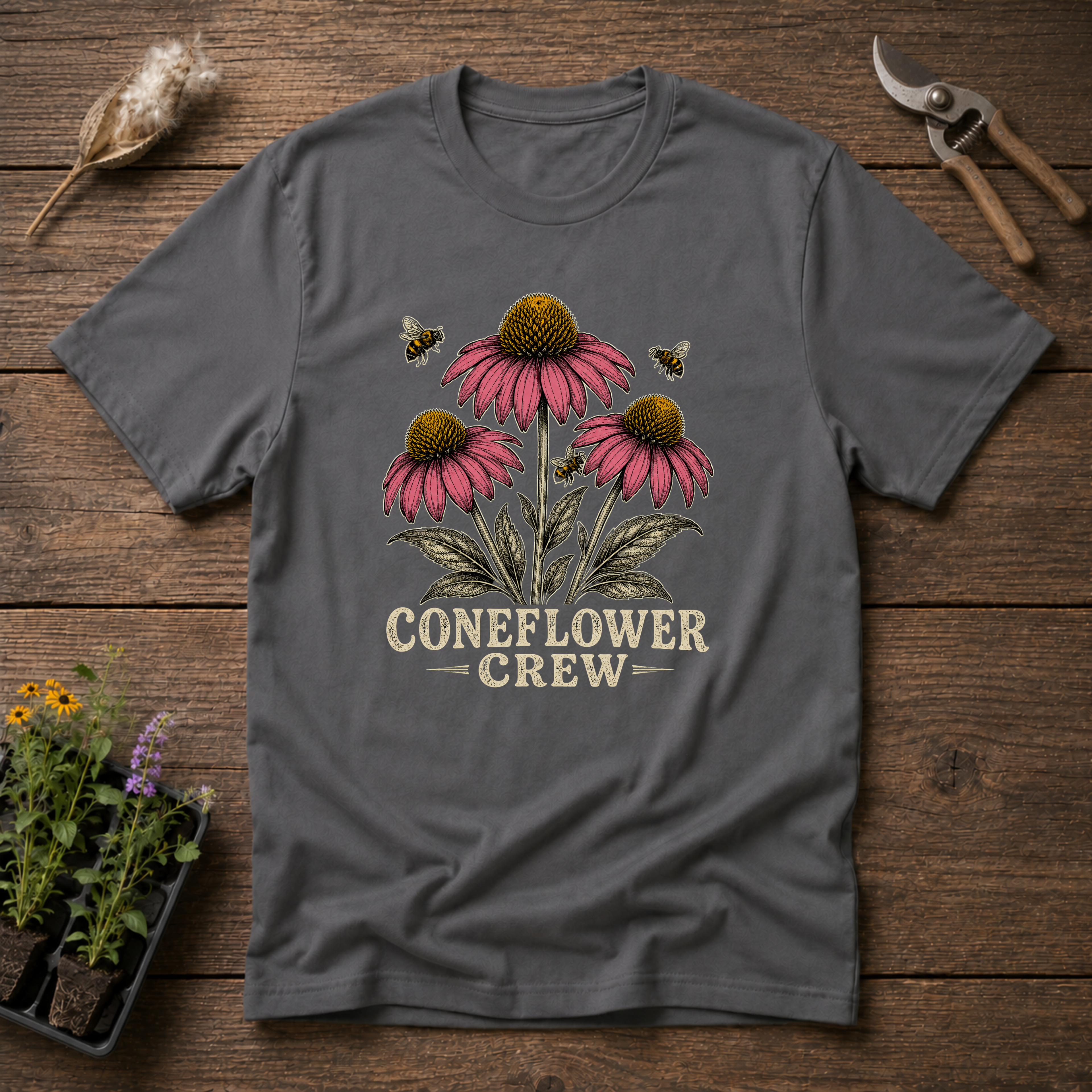 Coneflower Crew T-Shirt