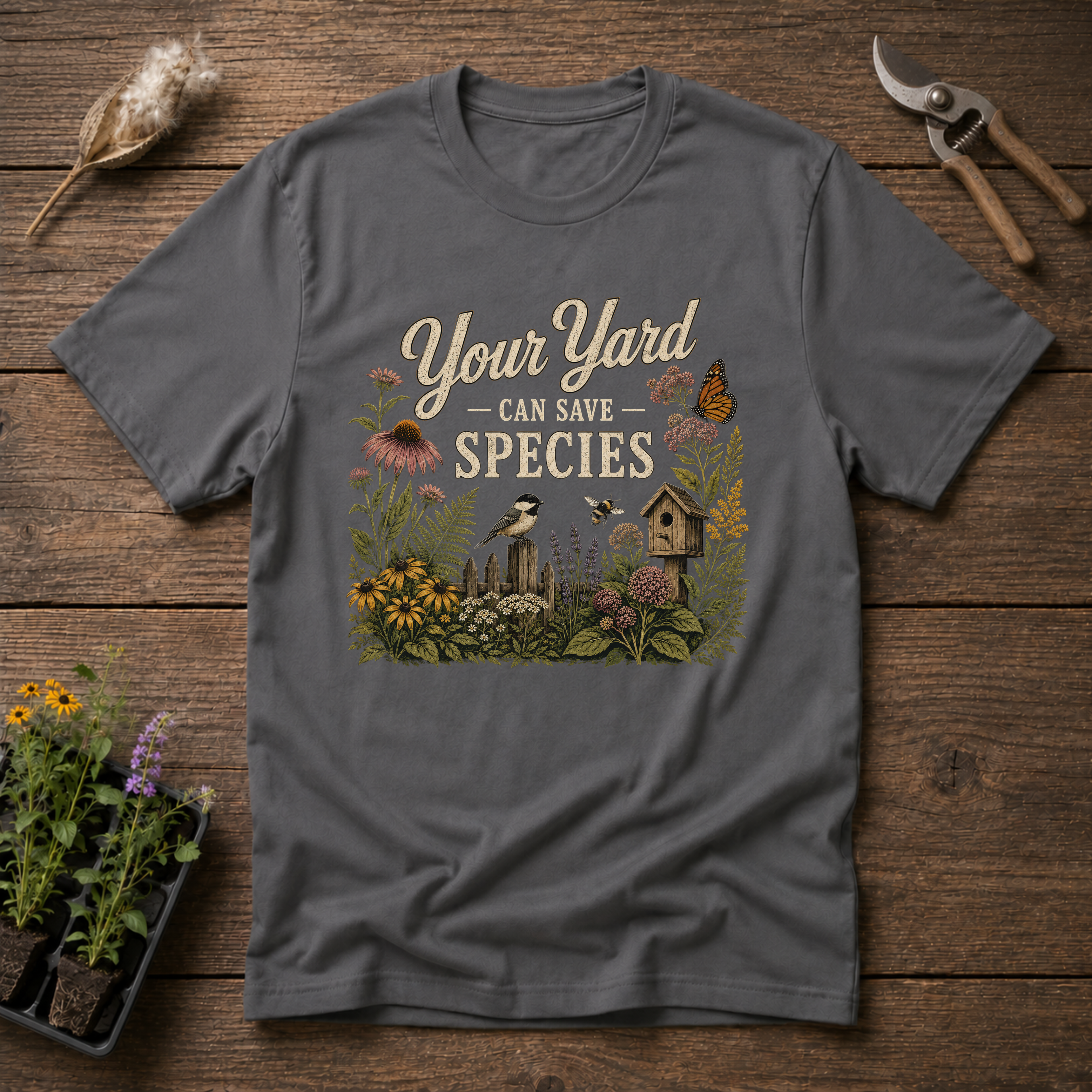 Your Yard Can Save Species T-Shirt