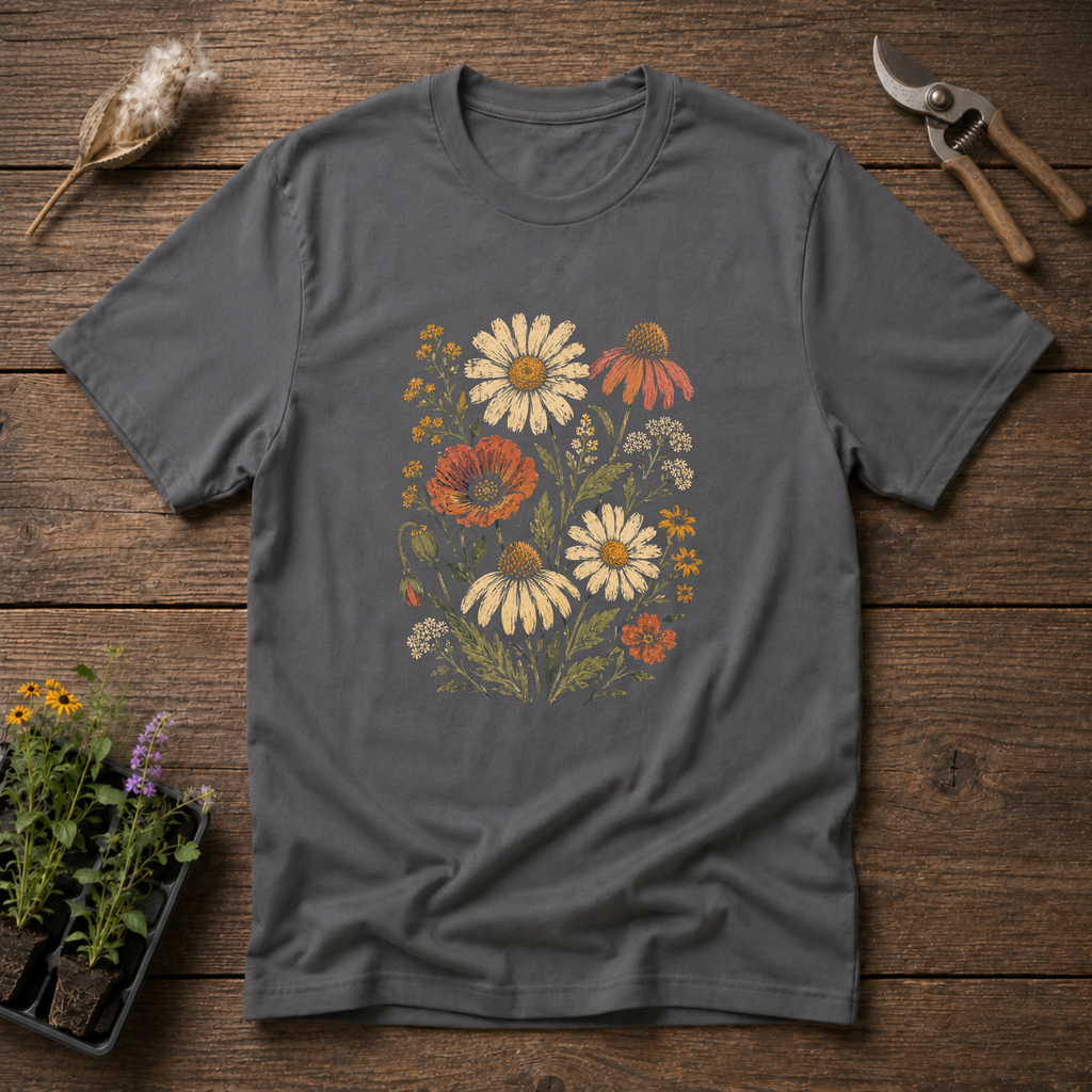 Botanical Wildflowers T-Shirt