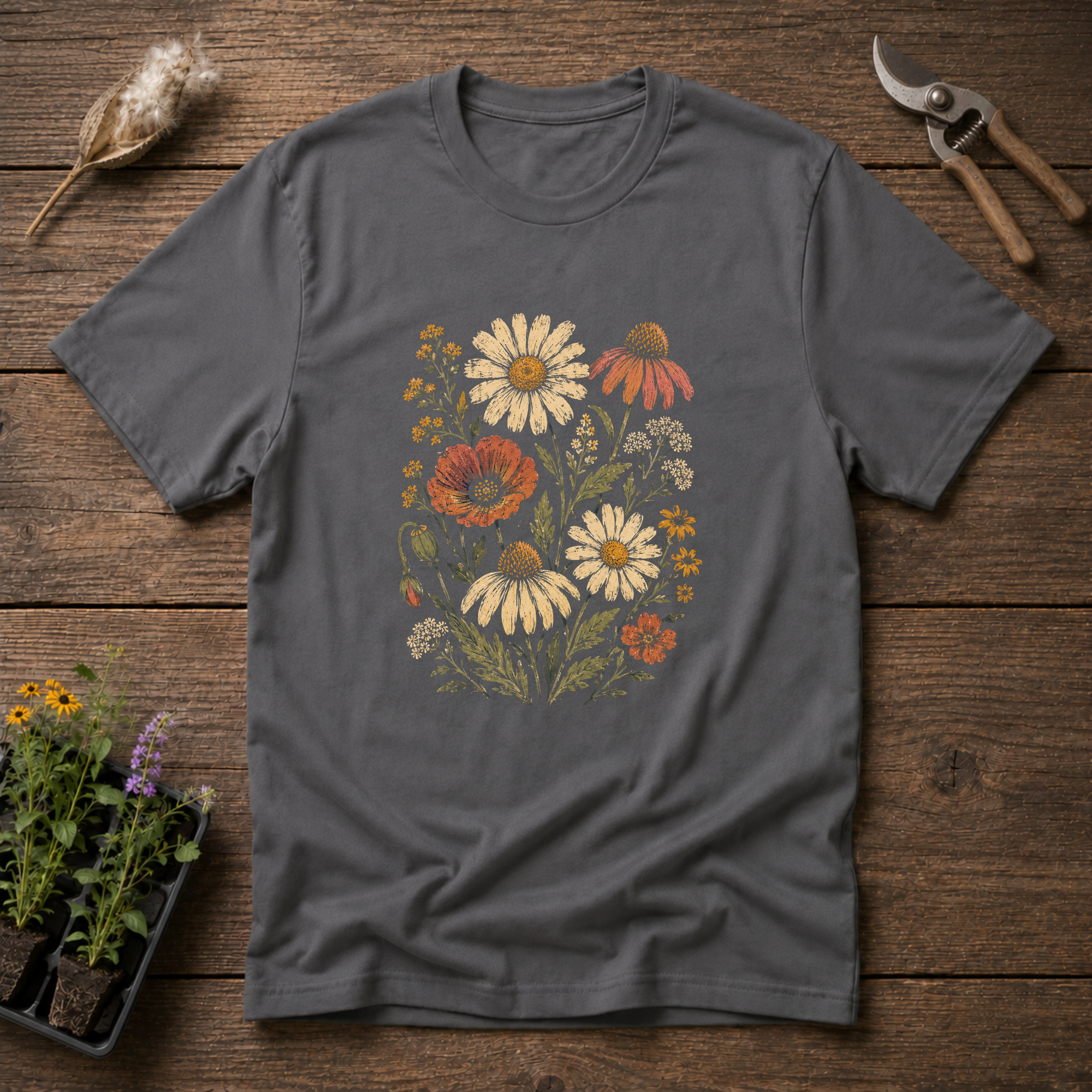 Botanical Wildflowers T-Shirt