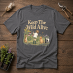 Wild Alive T-Shirt in Charcoal