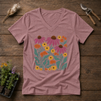 Wildflowers V-Neck Tee