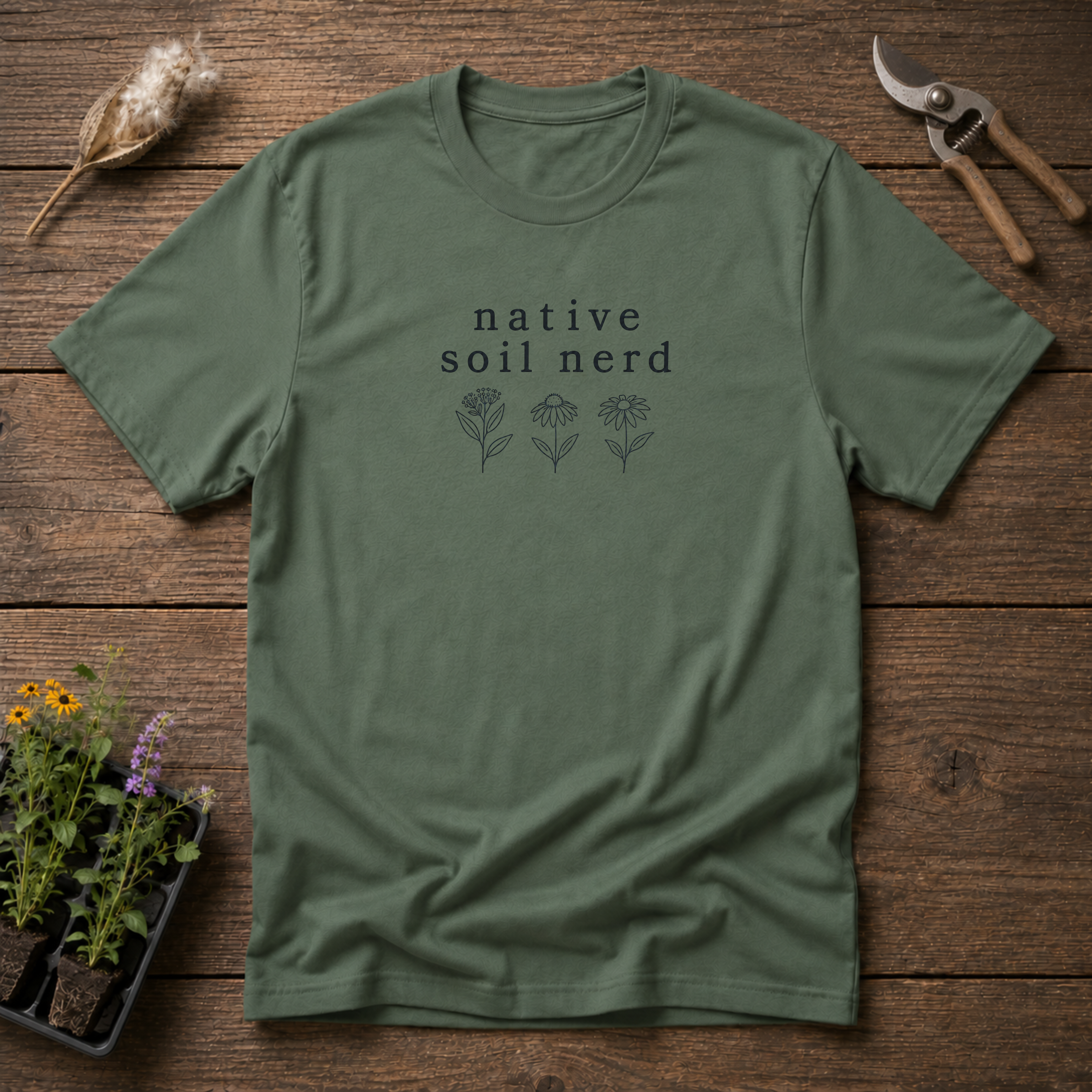 Native Soil Nerd T-Shirt