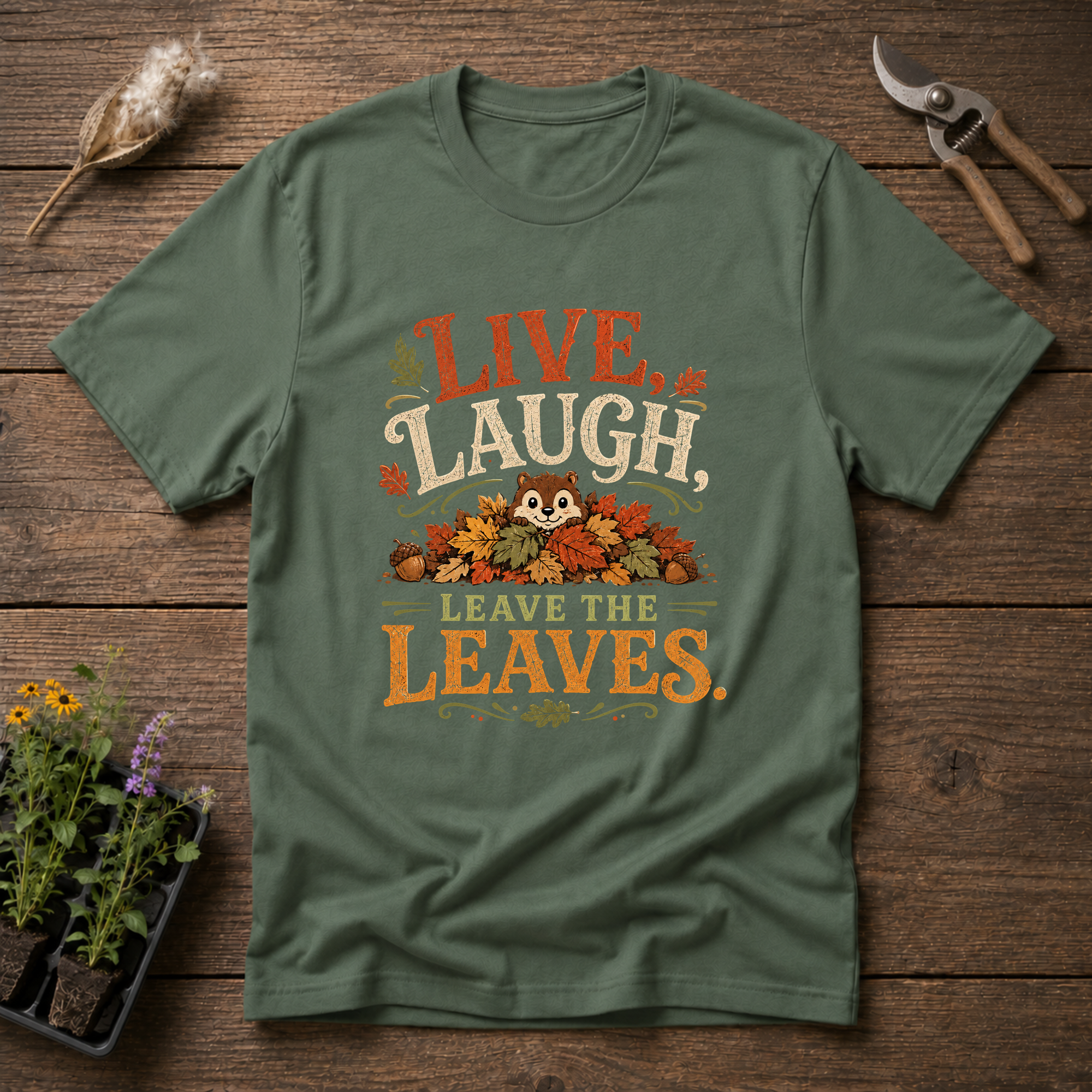 Leave The Leaves T-Shirt