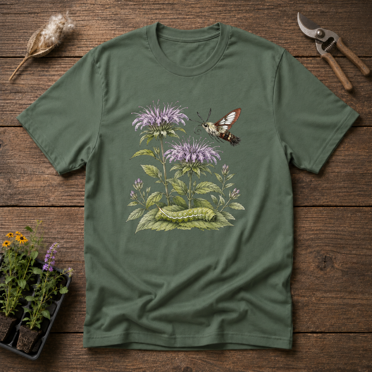 Bergamot Clearwing Moth T-Shirt