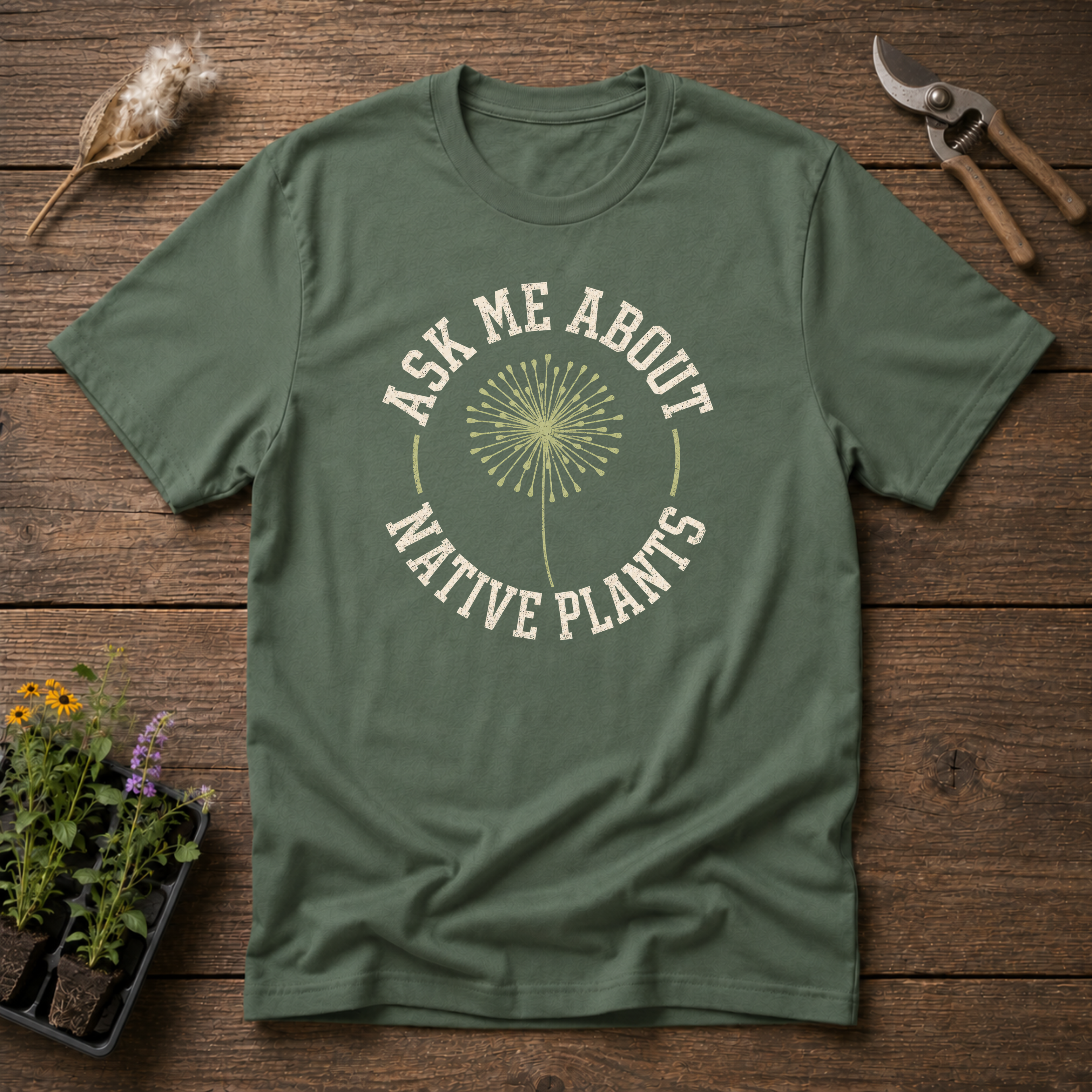 Ask Me About Native Plants T-Shirt