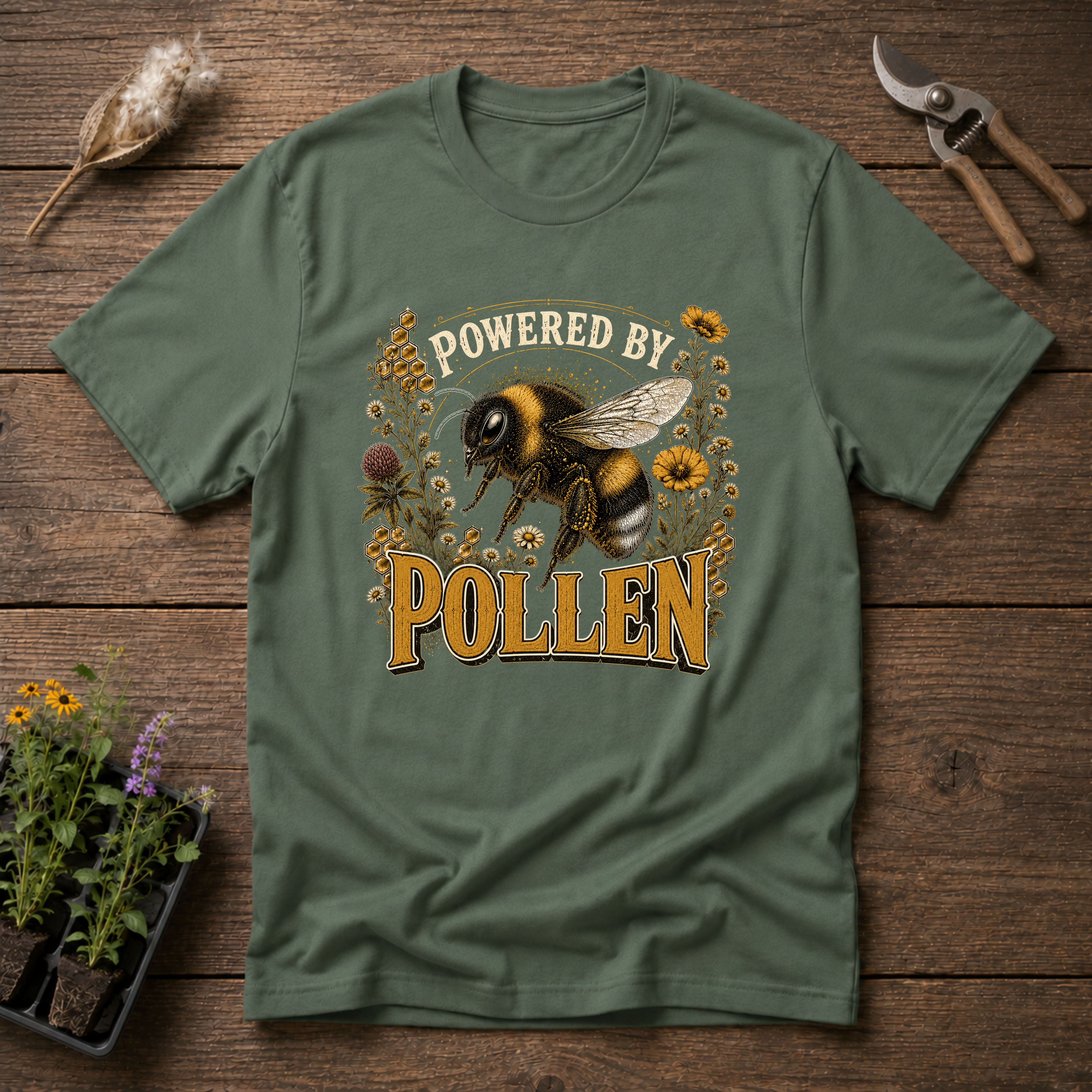 Powered By Pollen T-Shirt