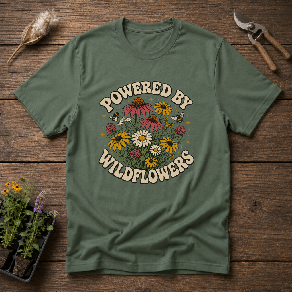 Powered By Wildflowers T-Shirt