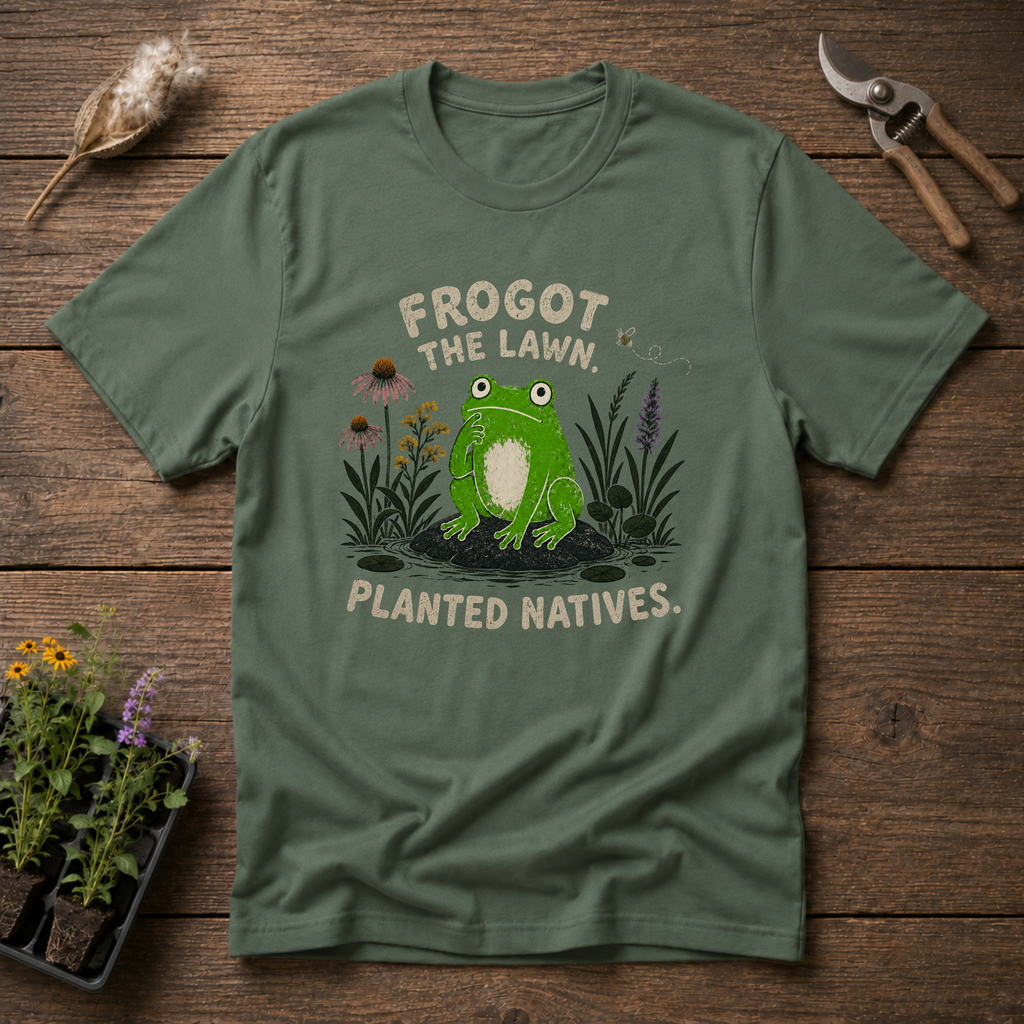 Frogot The Lawn T-Shirt