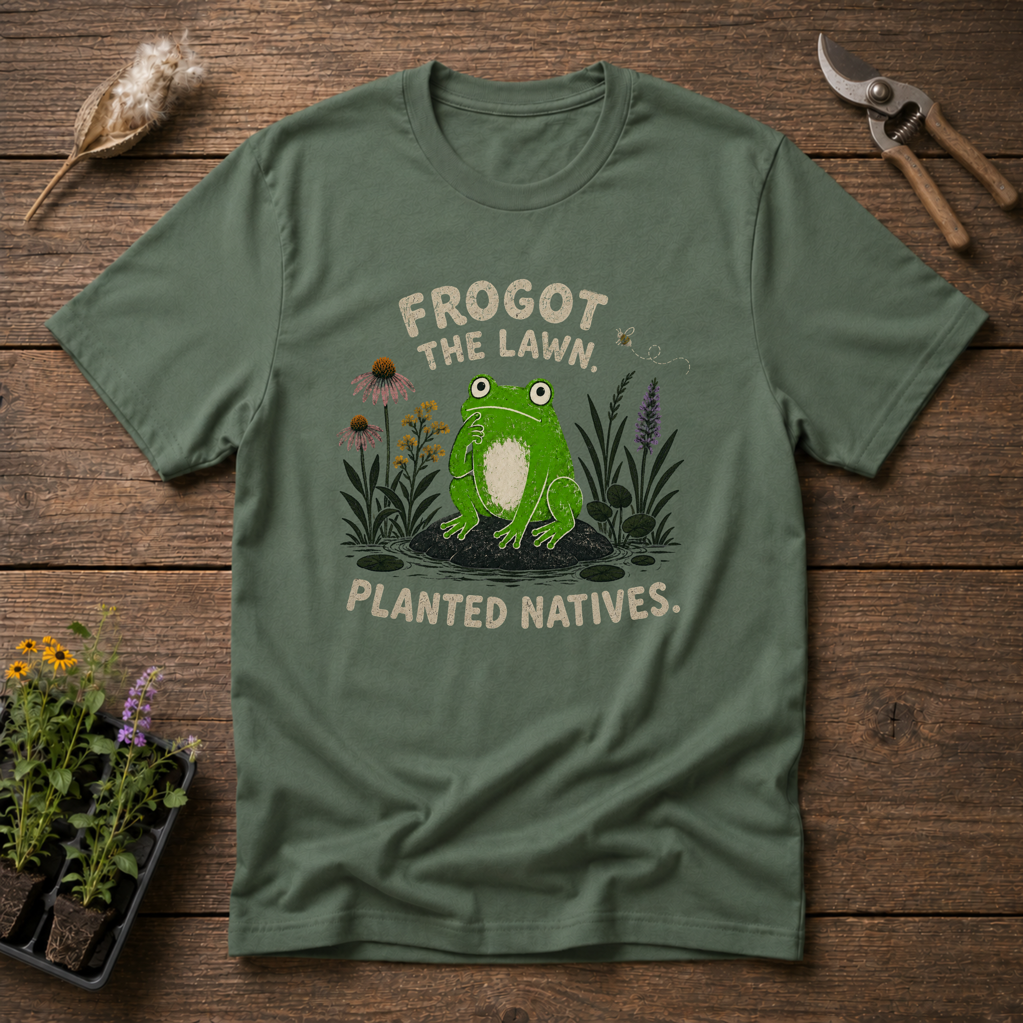 Frogot The Lawn T-Shirt