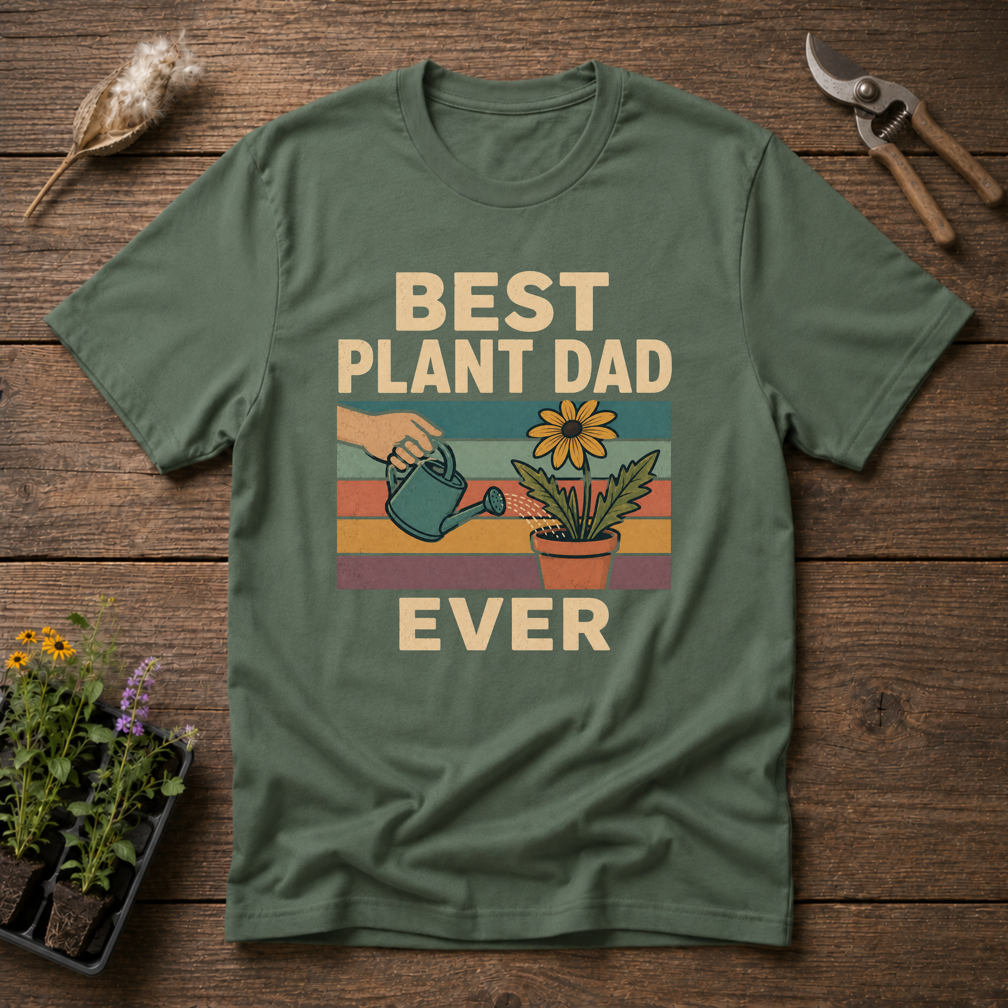 Best Plant Dad T-Shirt